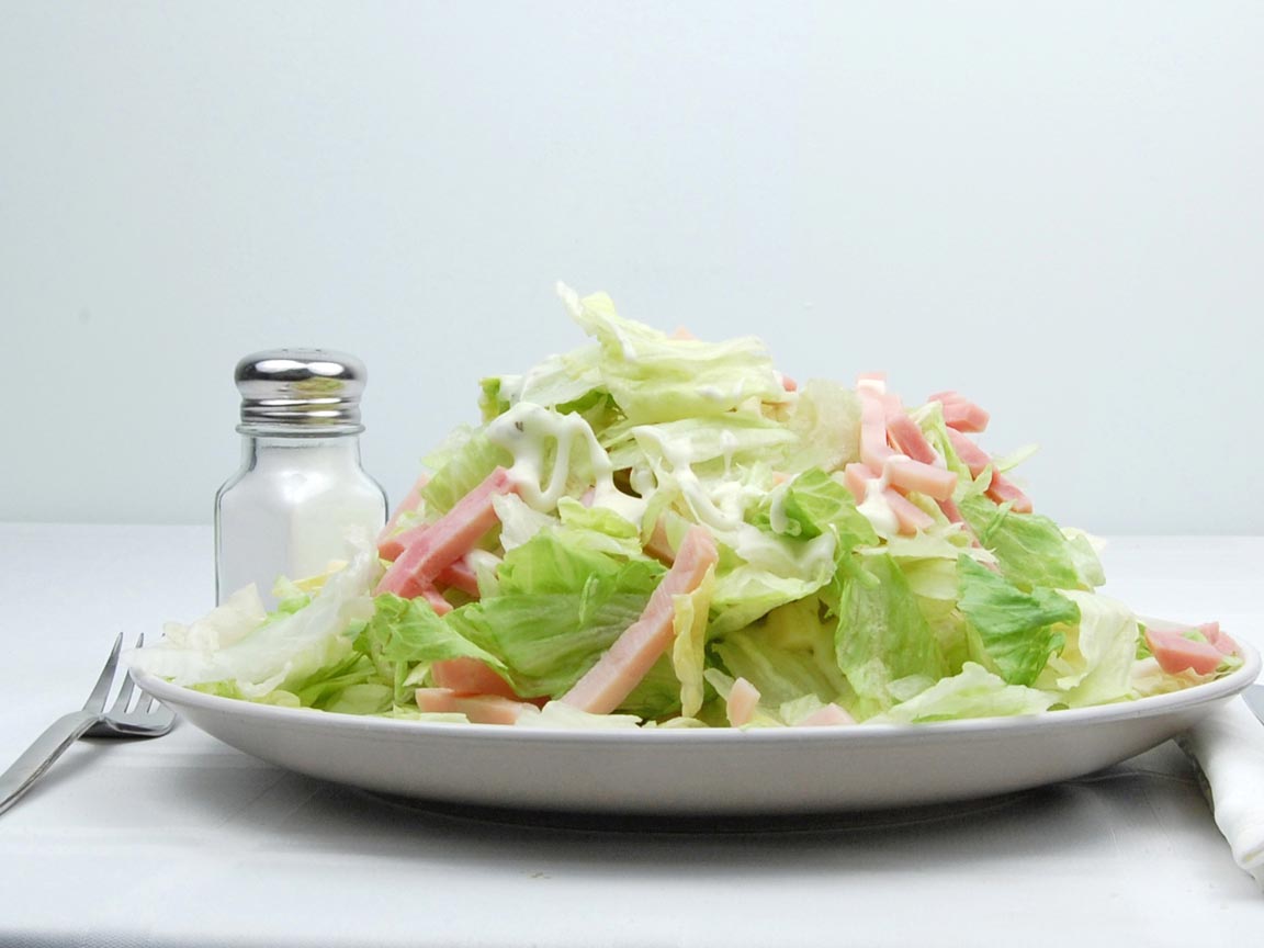 Calories in 566 grams of Chef Salad - with Ranch Dressing