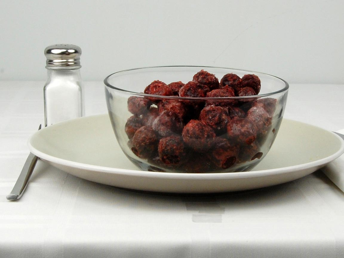 Calories in 2 cup(s) of Cherries - Frozen