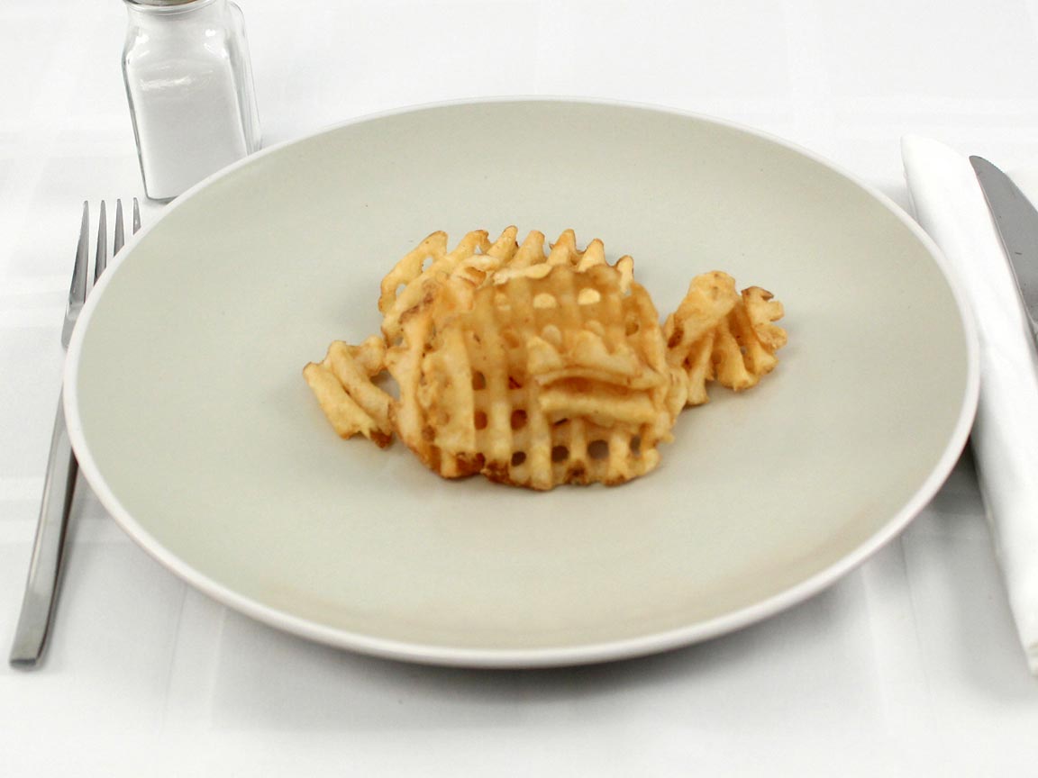 Calories in 0.33 Large(s) of Chick-fil-A Waffle Potato Fries