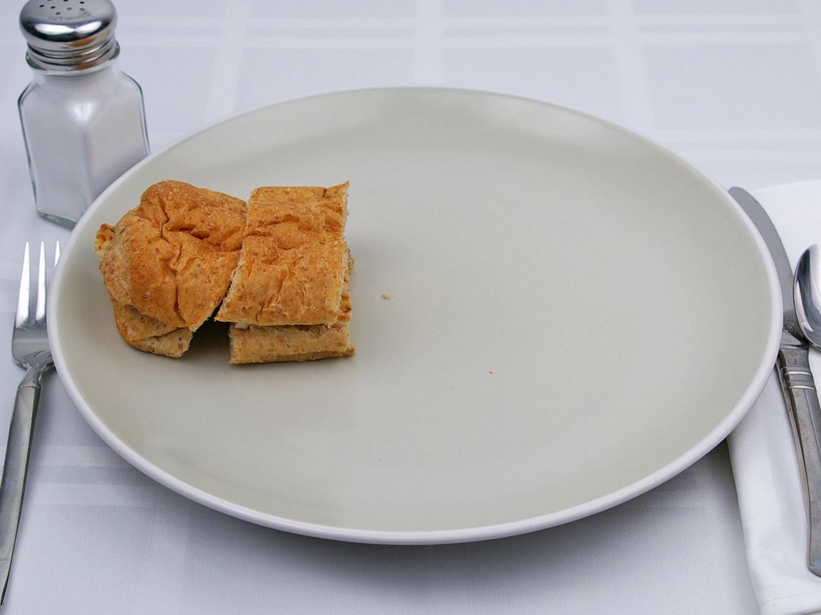 Calories in 0.5 6 inch of Subway - Chicken Breast Sandwich - Plain