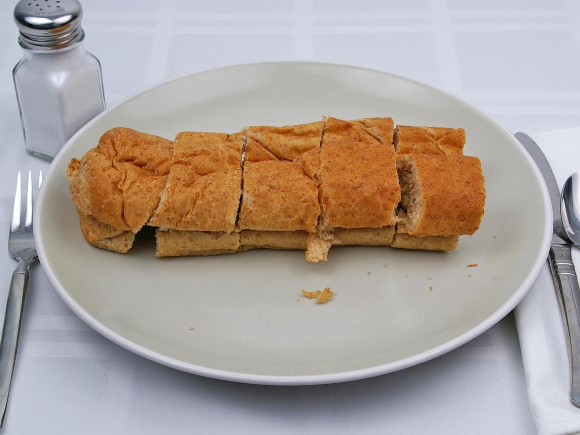 Calories in 1.25 6 inch of Subway - Chicken Breast Sandwich - Plain