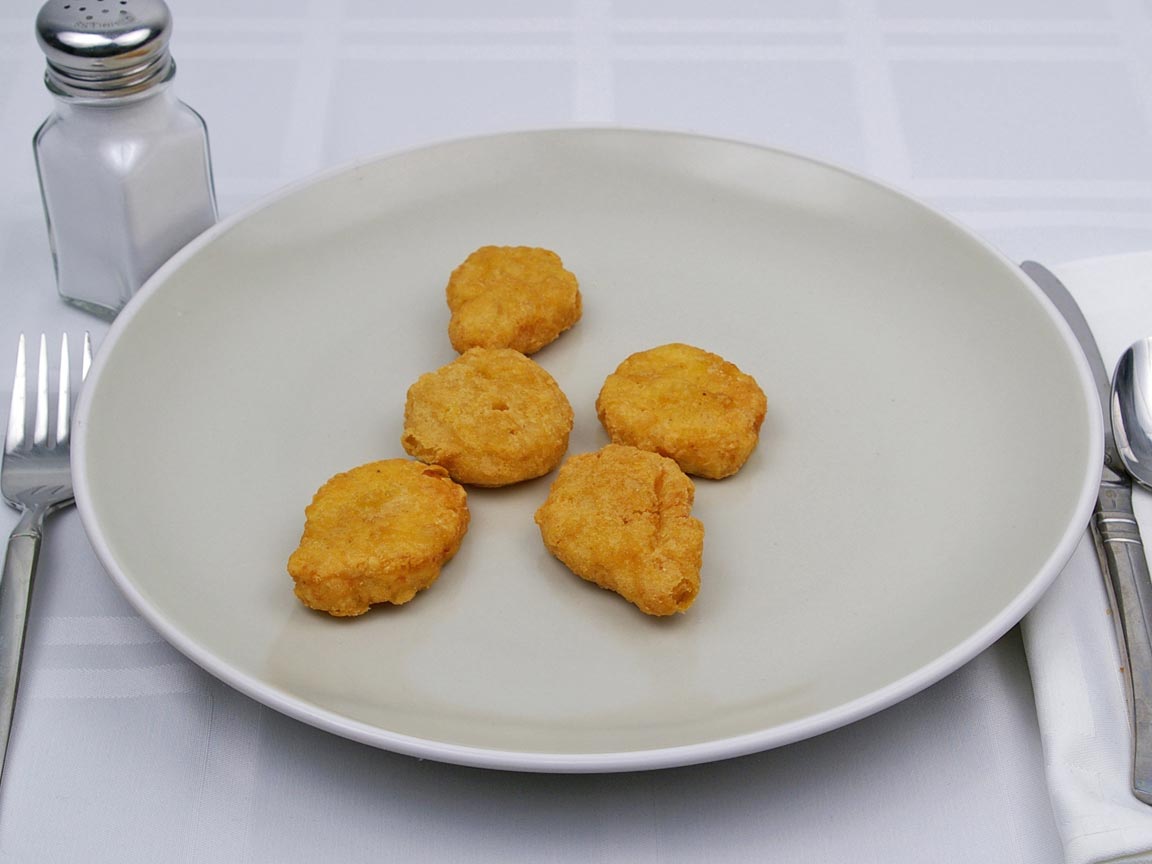 Calories in 5 piece(s) of McDonald's - Chicken Nuggets