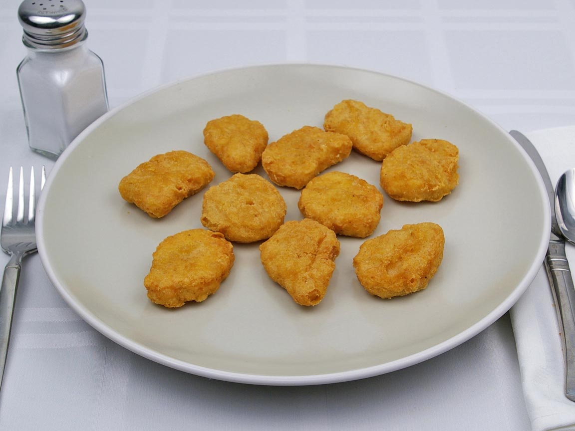 Calories in 10 piece(s) of McDonald's - Chicken Nuggets