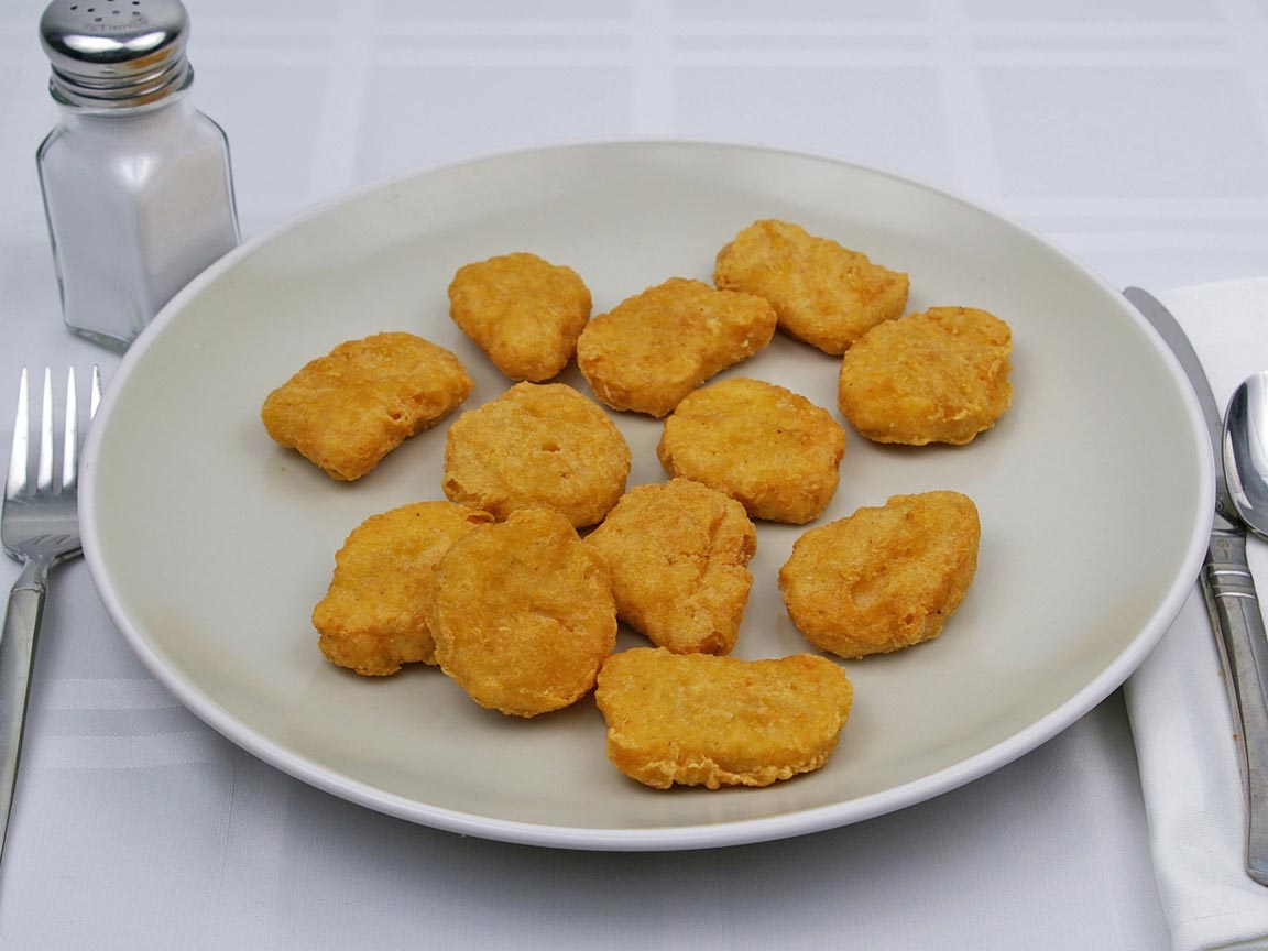 Calories in 12 piece(s) of McDonald's - Chicken Nuggets