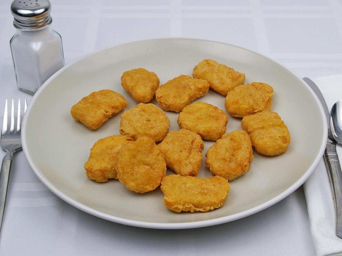 Calories in 13 piece(s) of McDonald's - Chicken Nuggets