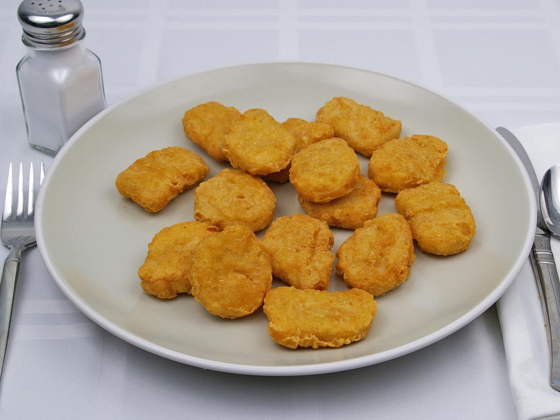 Calories in 15 piece(s) of McDonald's - Chicken Nuggets