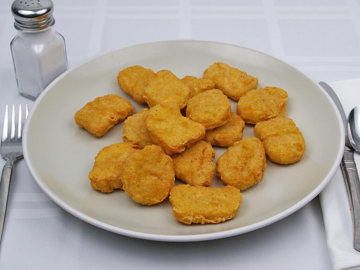 Calories in 16 piece(s) of McDonald's - Chicken Nuggets