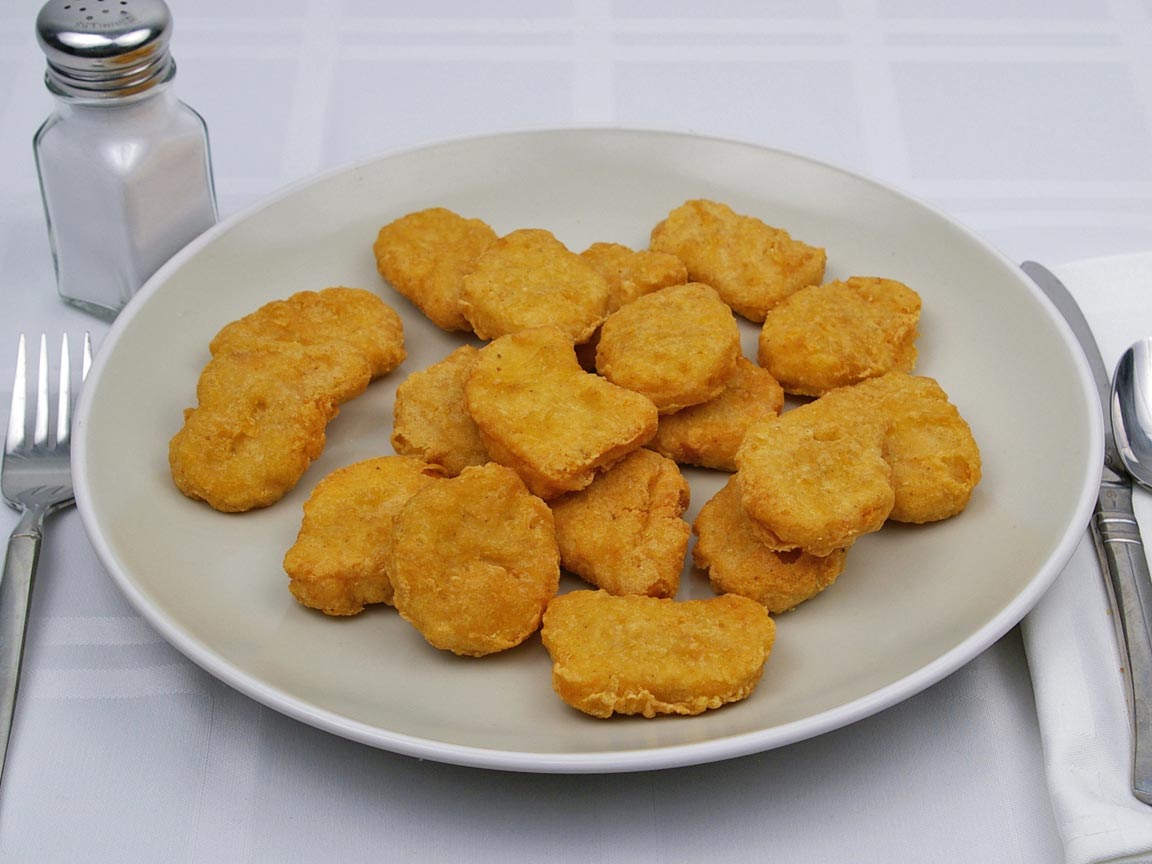 Calories in 18 piece(s) of McDonald's - Chicken Nuggets