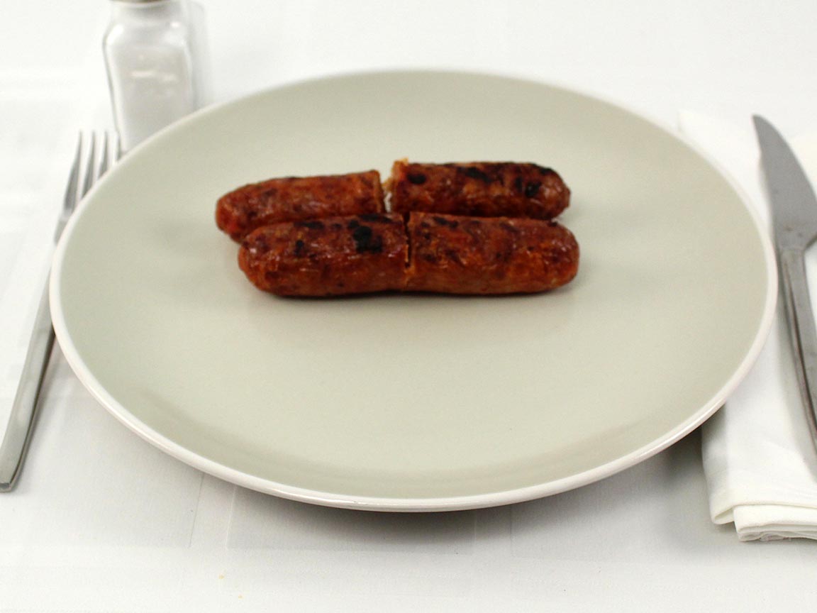Calories in 2 sausage(s) of Spicy Italian Chicken Sausage