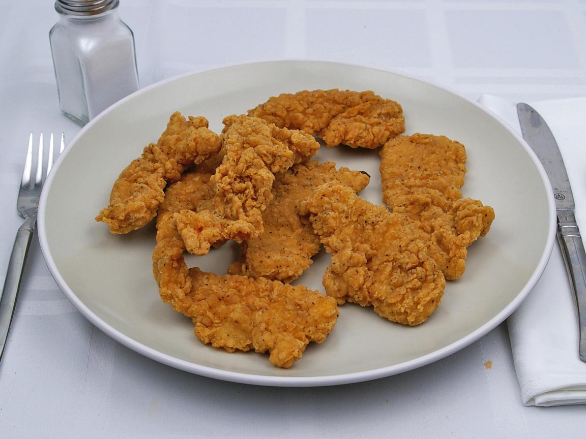 Calories in 8 piece(s) of Carl's Jr - Chicken Tenders