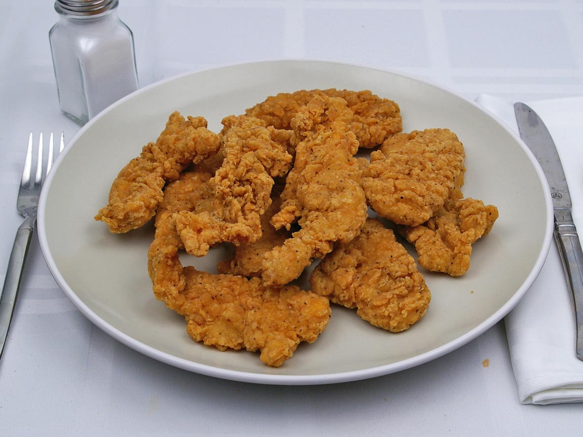 Calories in 10 piece(s) of Carl's Jr - Chicken Tenders