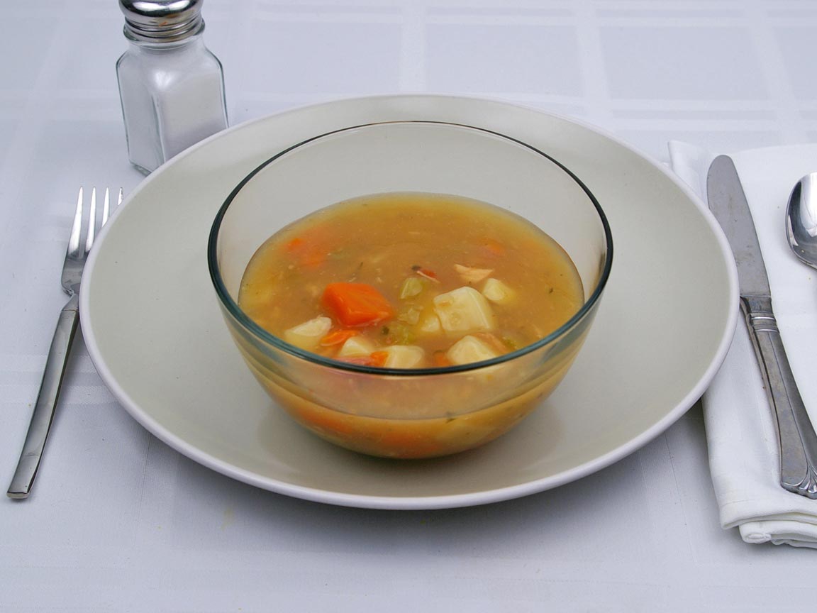 Calories in 1.75 cup(s) of Chicken Vegetable Soup