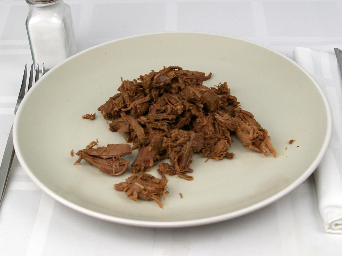Calories in 141 grams of Chipotle Barbacoa