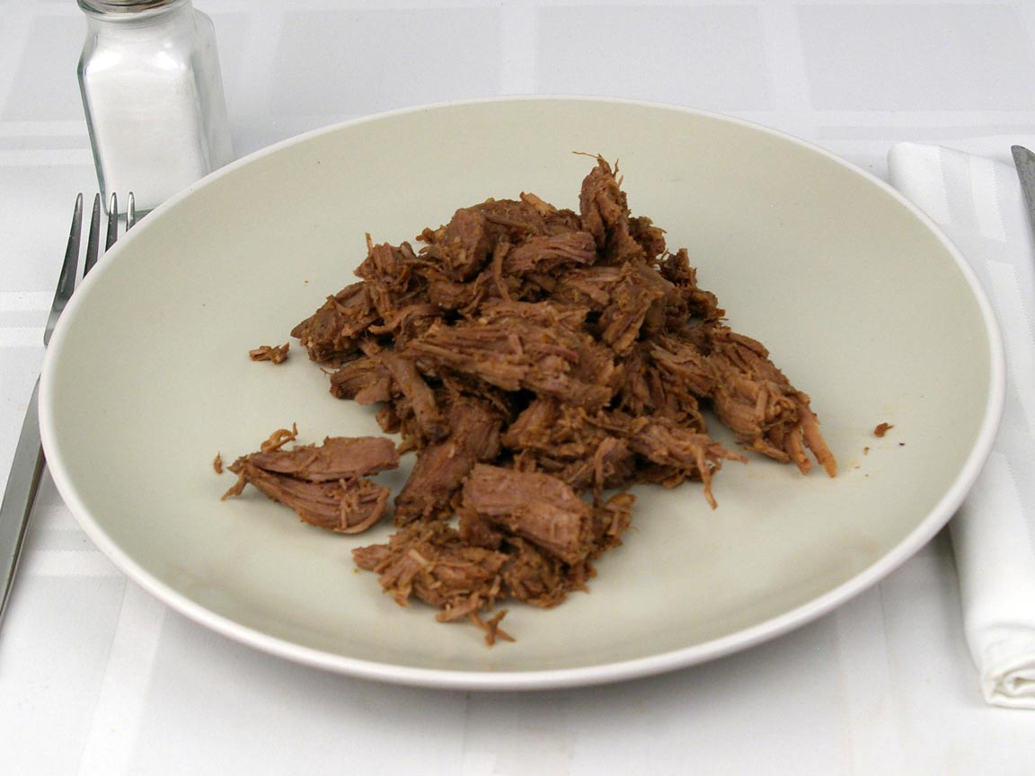 Calories in 198 grams of Chipotle Barbacoa