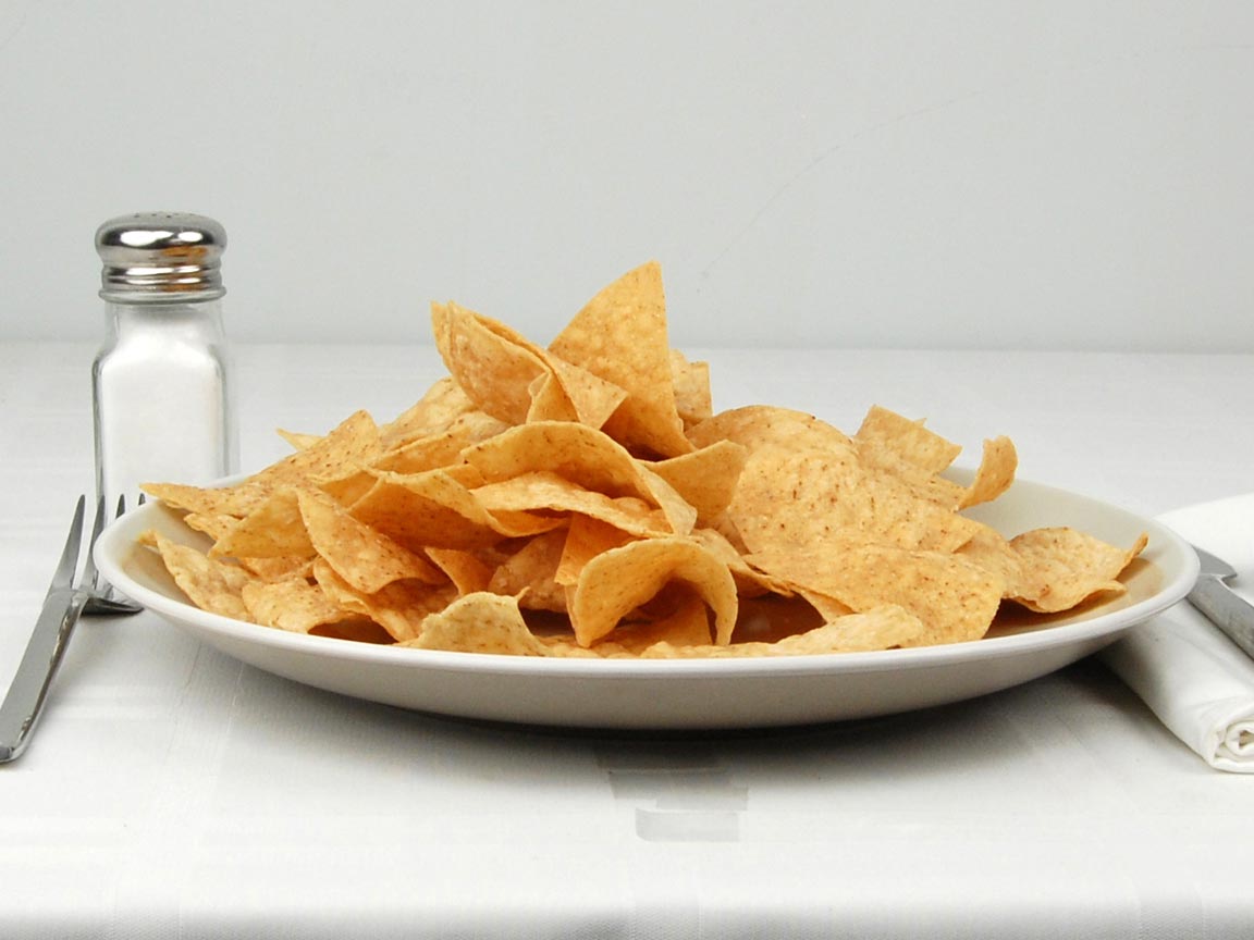Calories in 113 grams of Chipotle Tortilla Chips