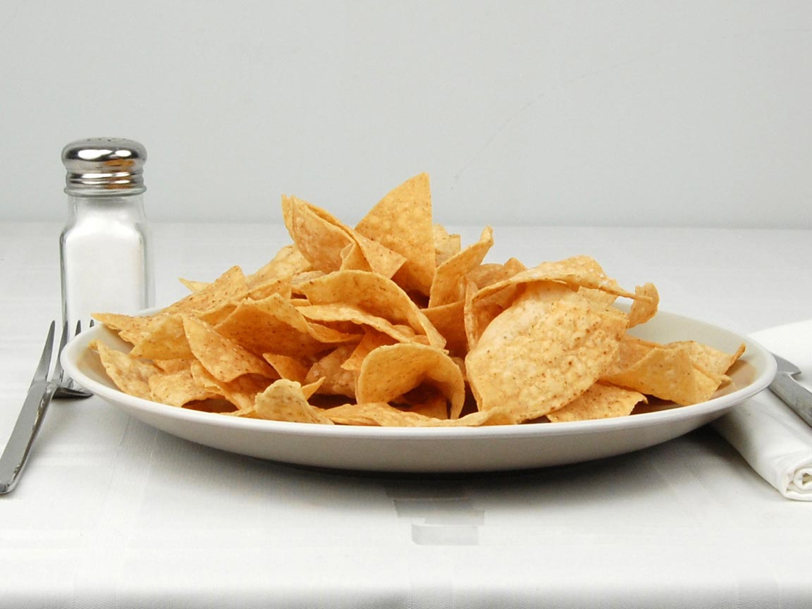 Calories in 127 grams of Chipotle Tortilla Chips