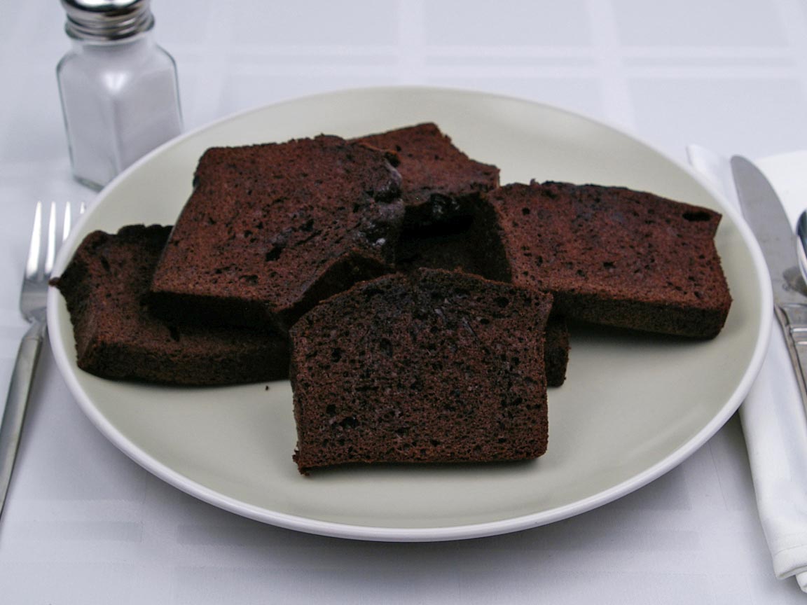 Calories in 6 slice(s) of Chocolate Loaf Cake