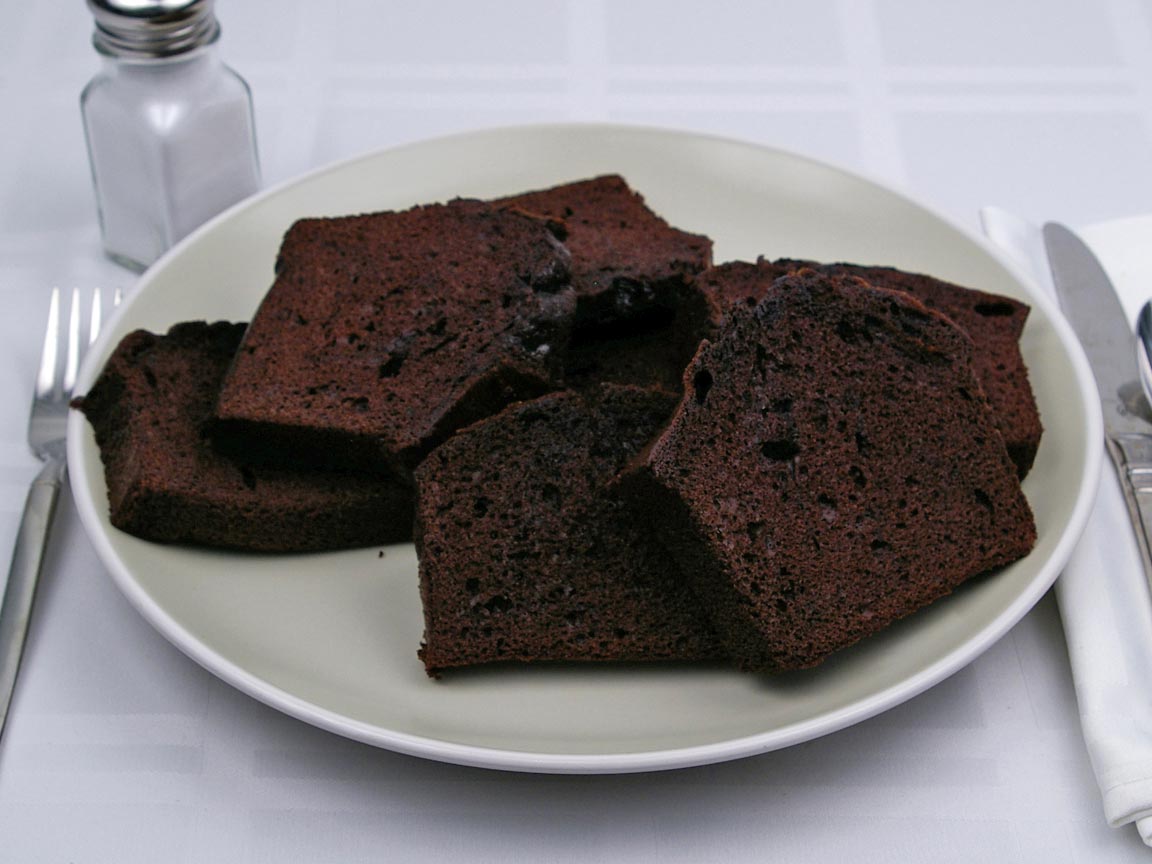 Calories in 7 slice(s) of Chocolate Loaf Cake