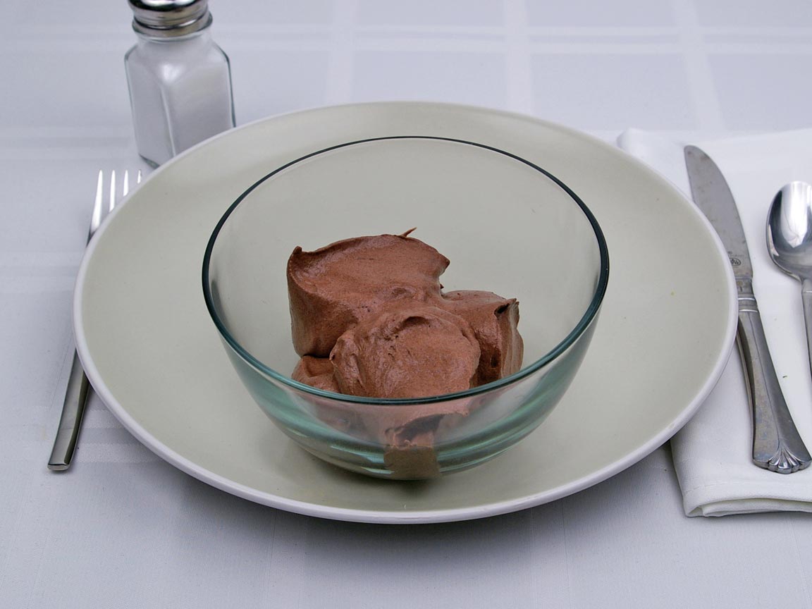 Calories in 1 cup(s) of Chocolate Mousse