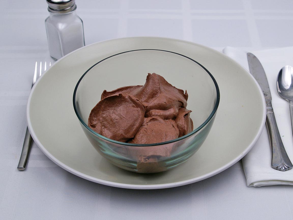 Calories in 1.5 cup(s) of Chocolate Mousse