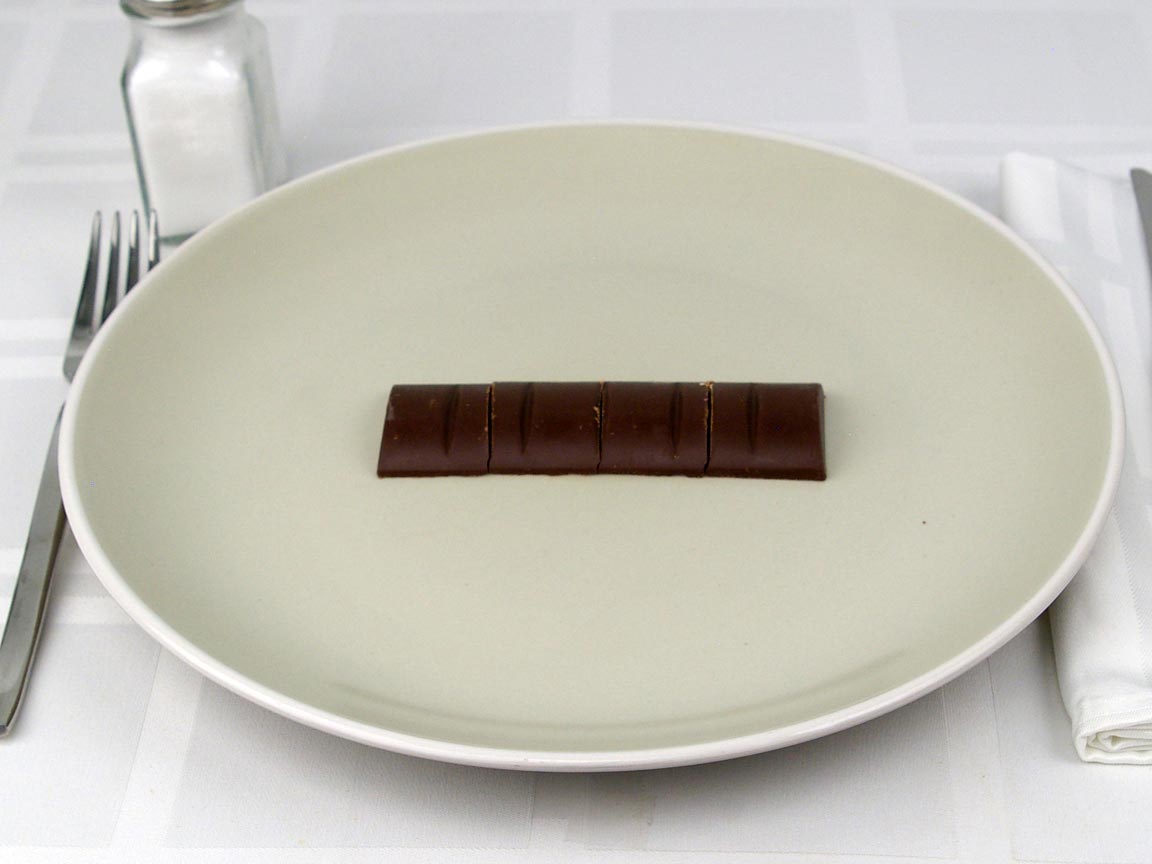 Calories in 1 bar(s) of Chocolate Bar - Sugar Free