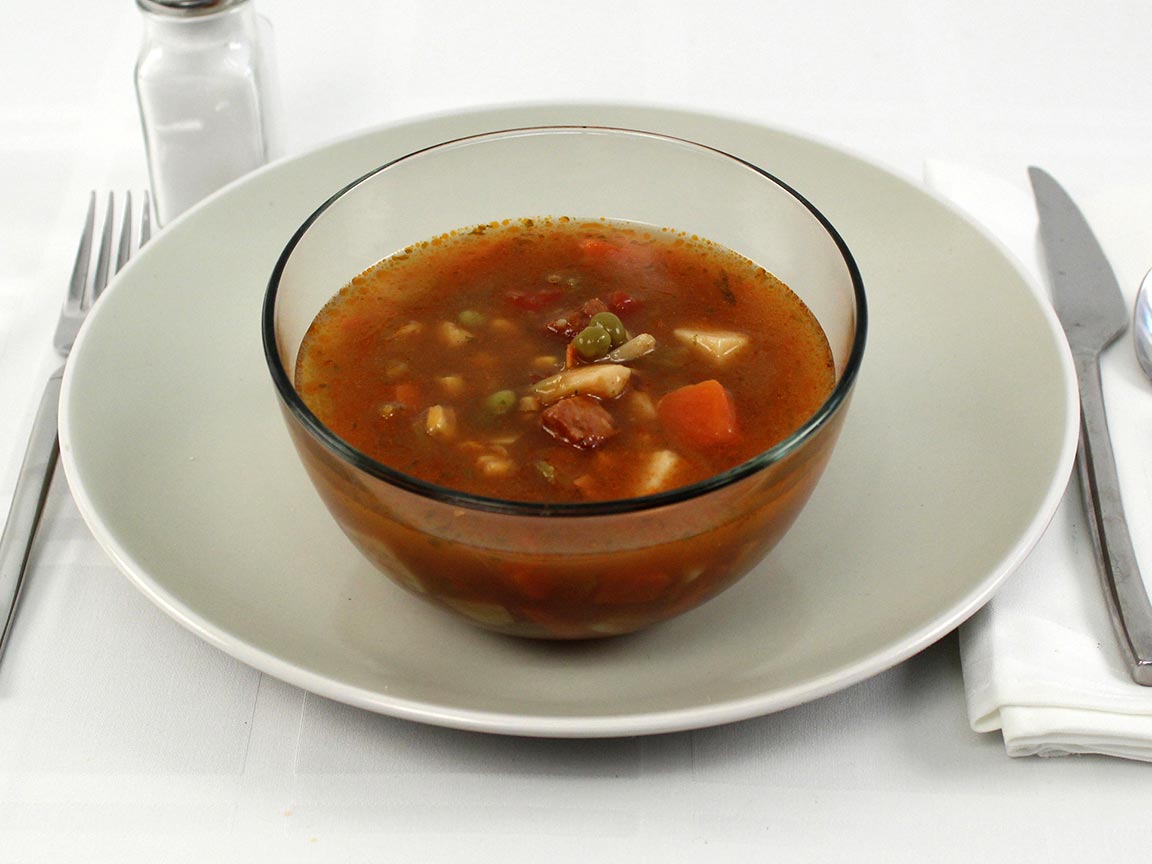 Calories in 2 cup(s) of Chunky Vegetable Beef Soup