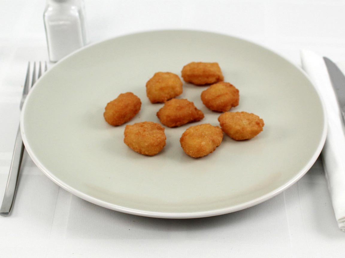 Calories in 8 piece(s) of Church's Sweet Corn Nuggets