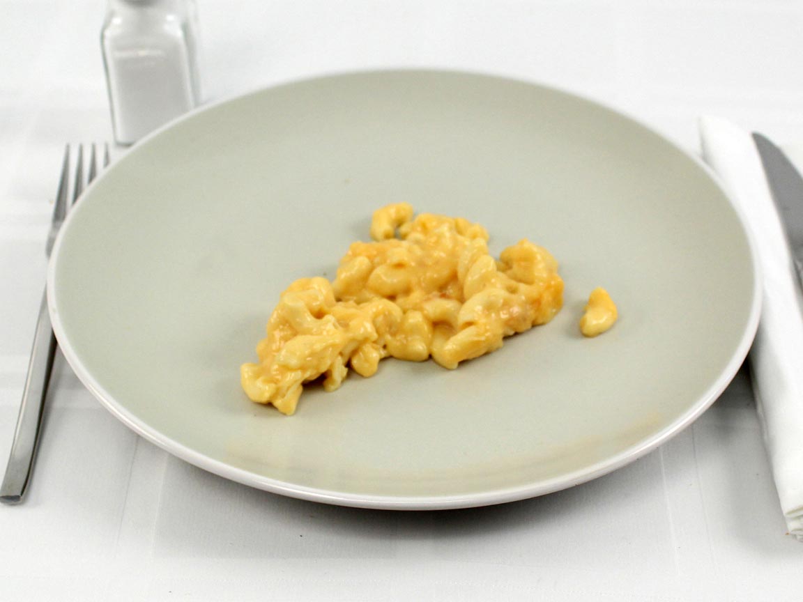 Calories in 0.78 small(s) of Church's Macaroni & Cheese 