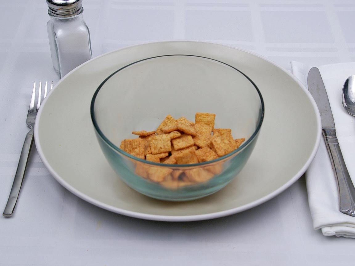 Calories in 0.75 cup(s) of Cinnamon Toast Crunch Cereal