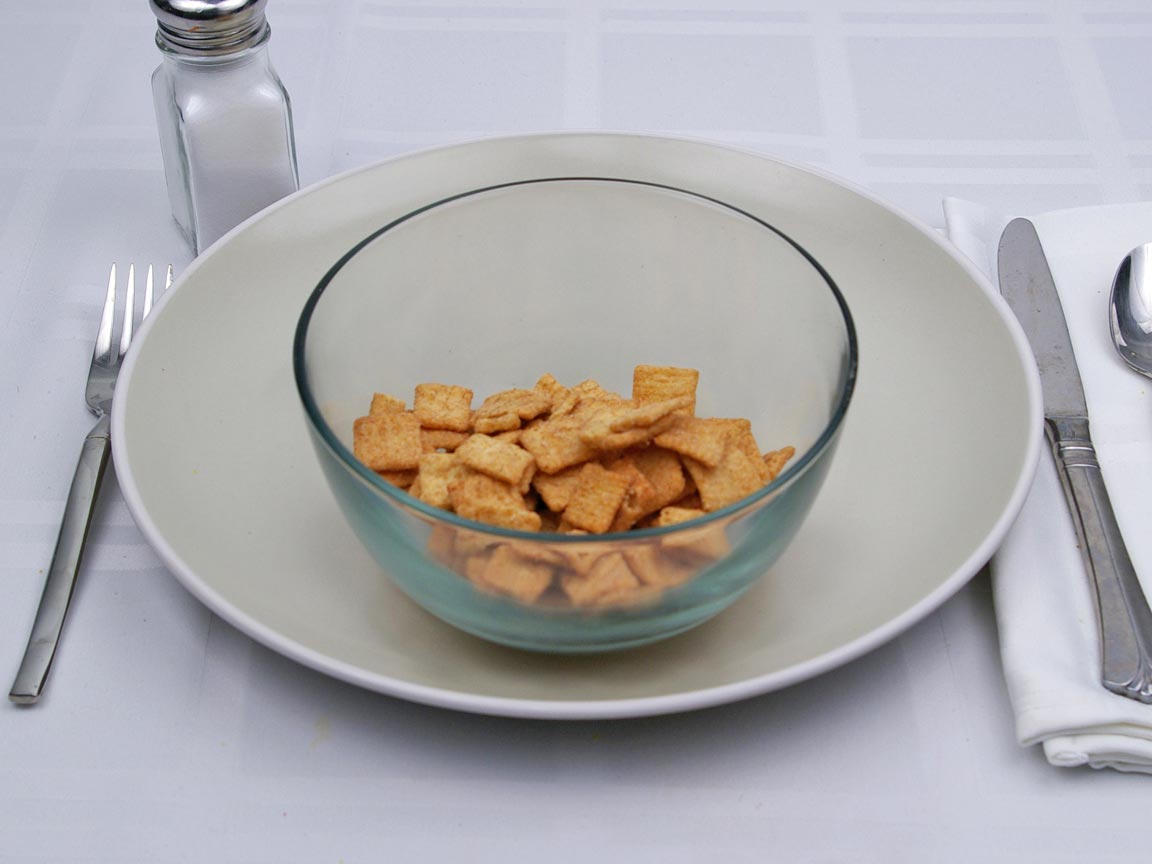Calories in 1 cup(s) of Cinnamon Toast Crunch Cereal