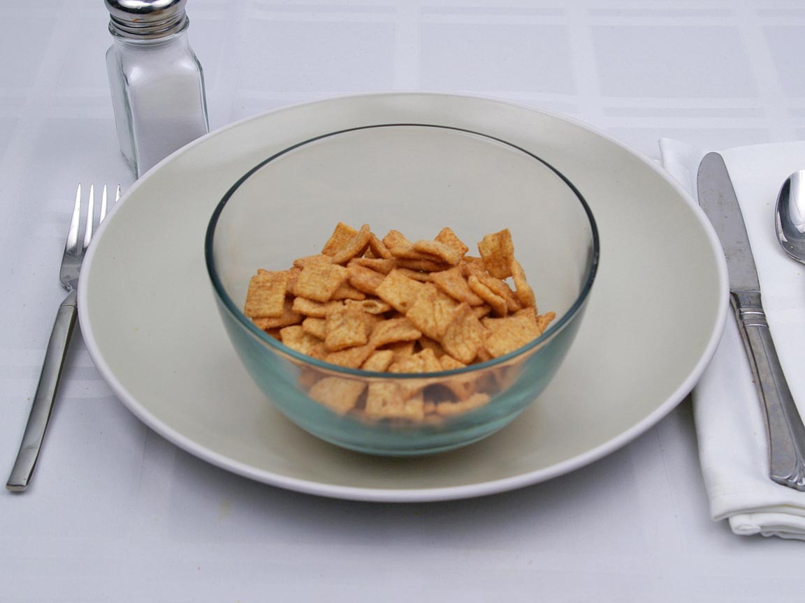 Calories in 1.5 cup(s) of Cinnamon Toast Crunch Cereal