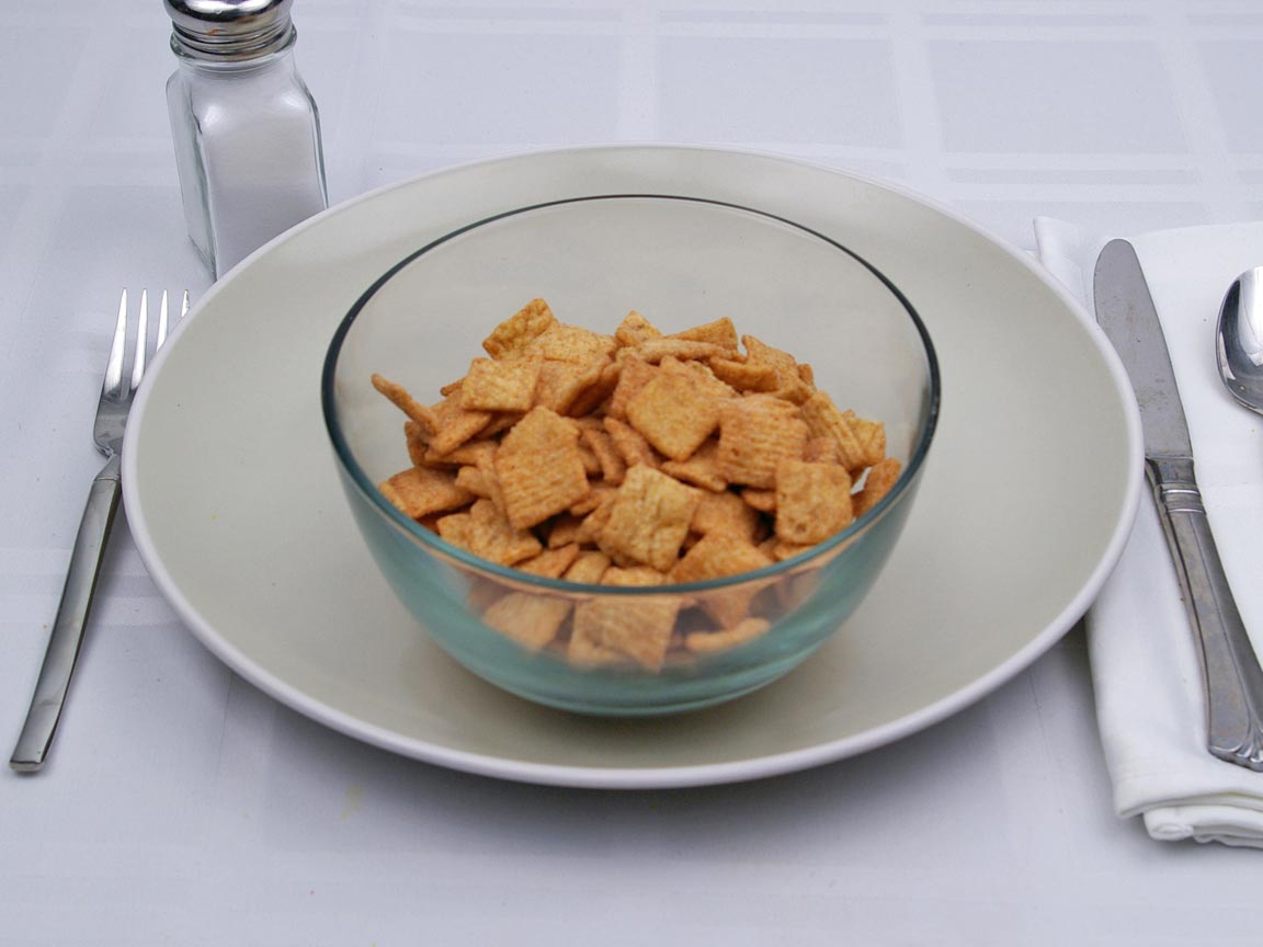 Calories in 2 cup(s) of Cinnamon Toast Crunch Cereal