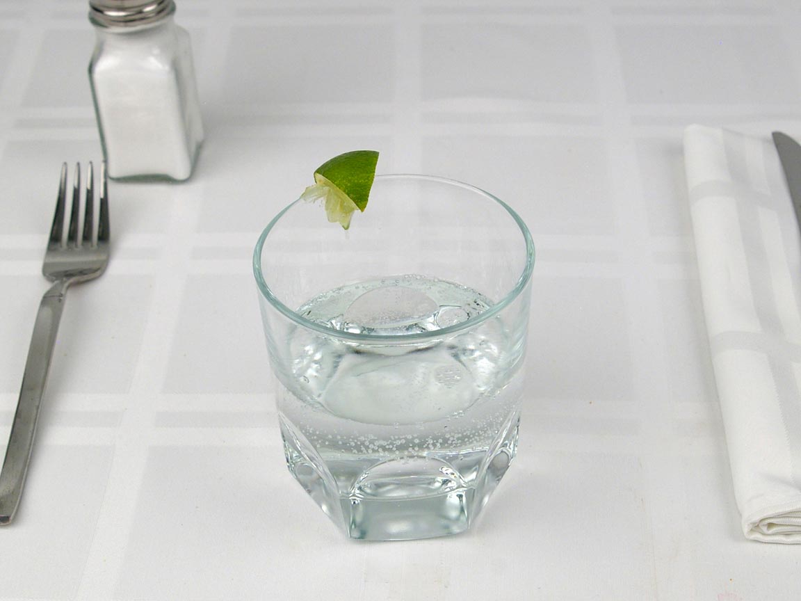 Calories in 6 fl oz(s) of Gin and Tonic Cocktail