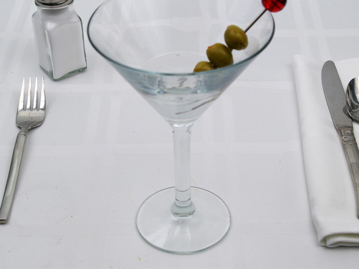 Calories in 1 fl. oz(s) of Gin Martini