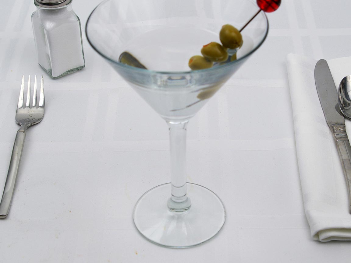Calories in 3 fl. oz(s) of Gin Martini