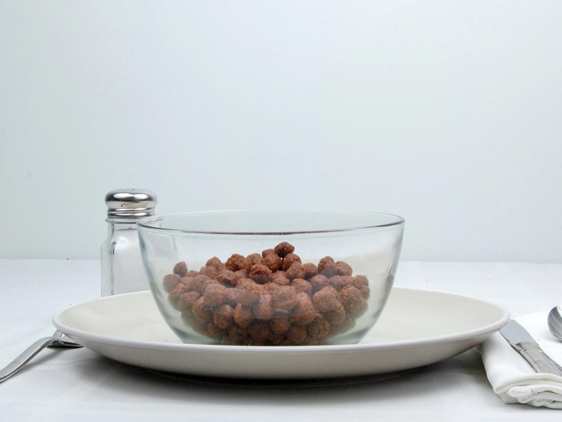 Calories in 1.25 cup(s) of Cocoa Puffs Cereal