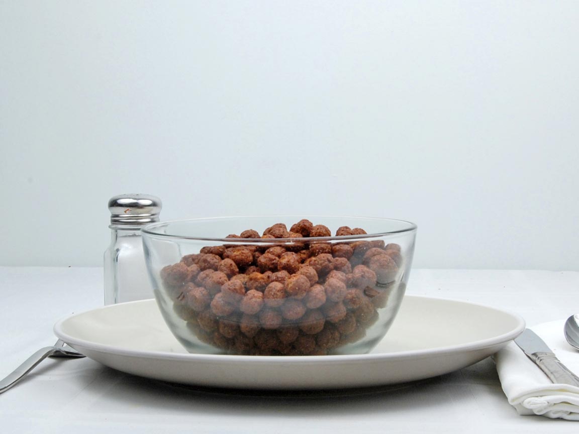 Calories in 2.25 cup(s) of Cocoa Puffs Cereal