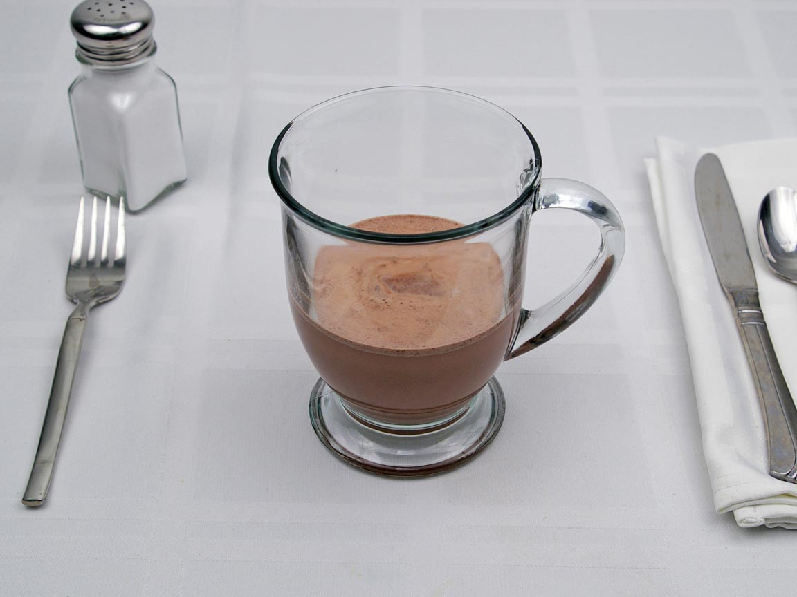 Calories in 6 fl oz(s) of Cocoa (Hot Chocolate) -  Non Fat Milk