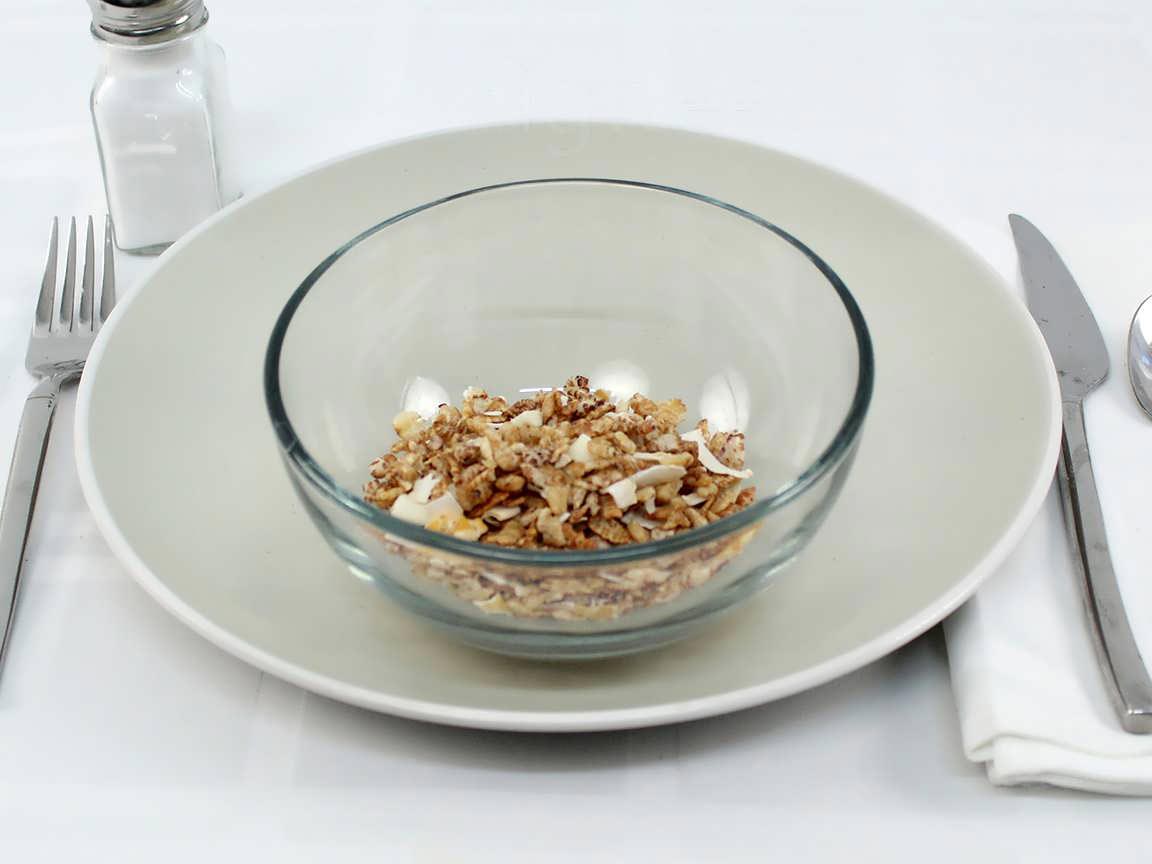Calories in 0.5 cup(s) of Coconut Crunch Cereal Digestive Wellness