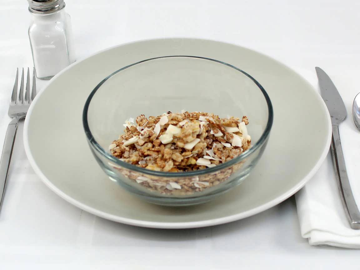 Calories in 1 cup(s) of Coconut Crunch Cereal Digestive Wellness