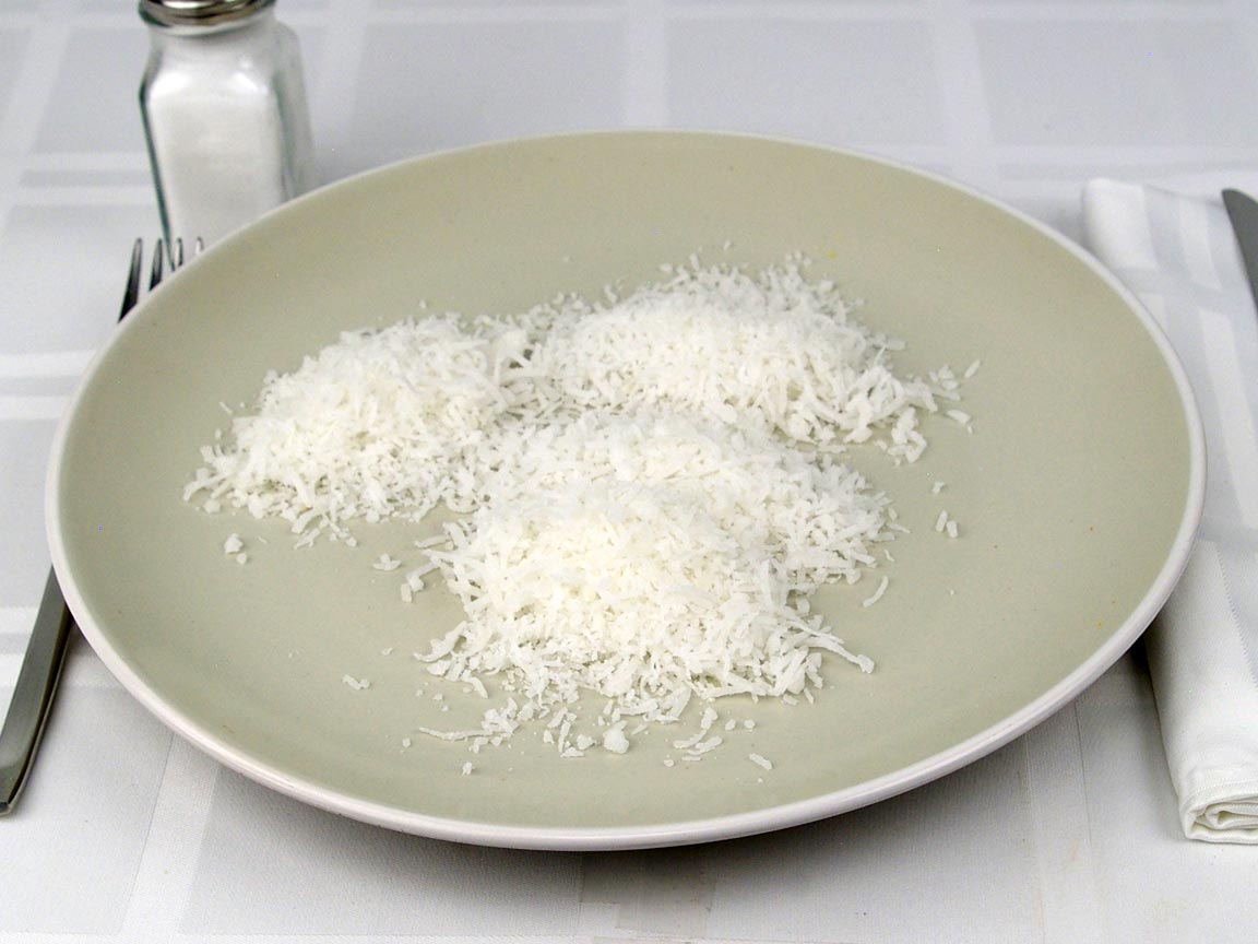 Calories in 56 grams of Coconut Flakes - Sweetened