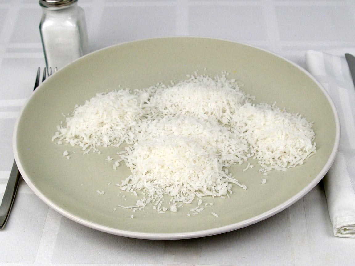 Calories in 70 grams of Coconut Flakes - Sweetened