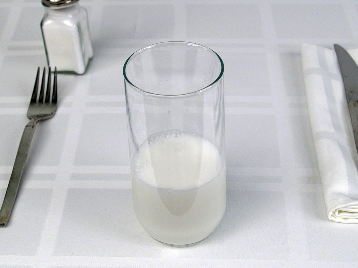 Calories in 7 fl oz(s) of Coconut Milk Unsweetened