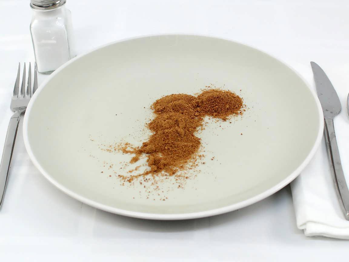 Calories in 4 tsp(s) of Coconut Palm Sugar
