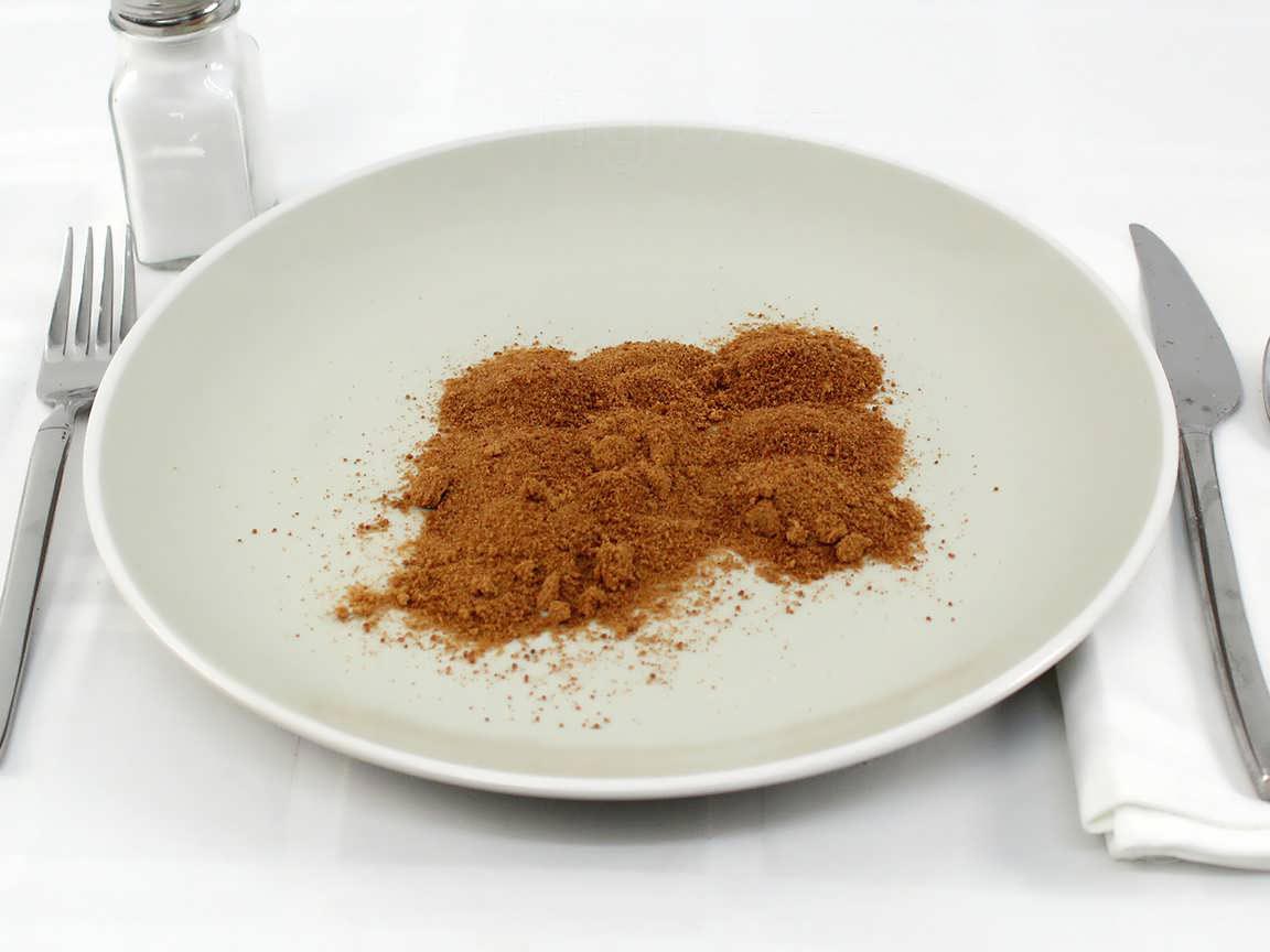 Calories in 9 tsp(s) of Coconut Palm Sugar