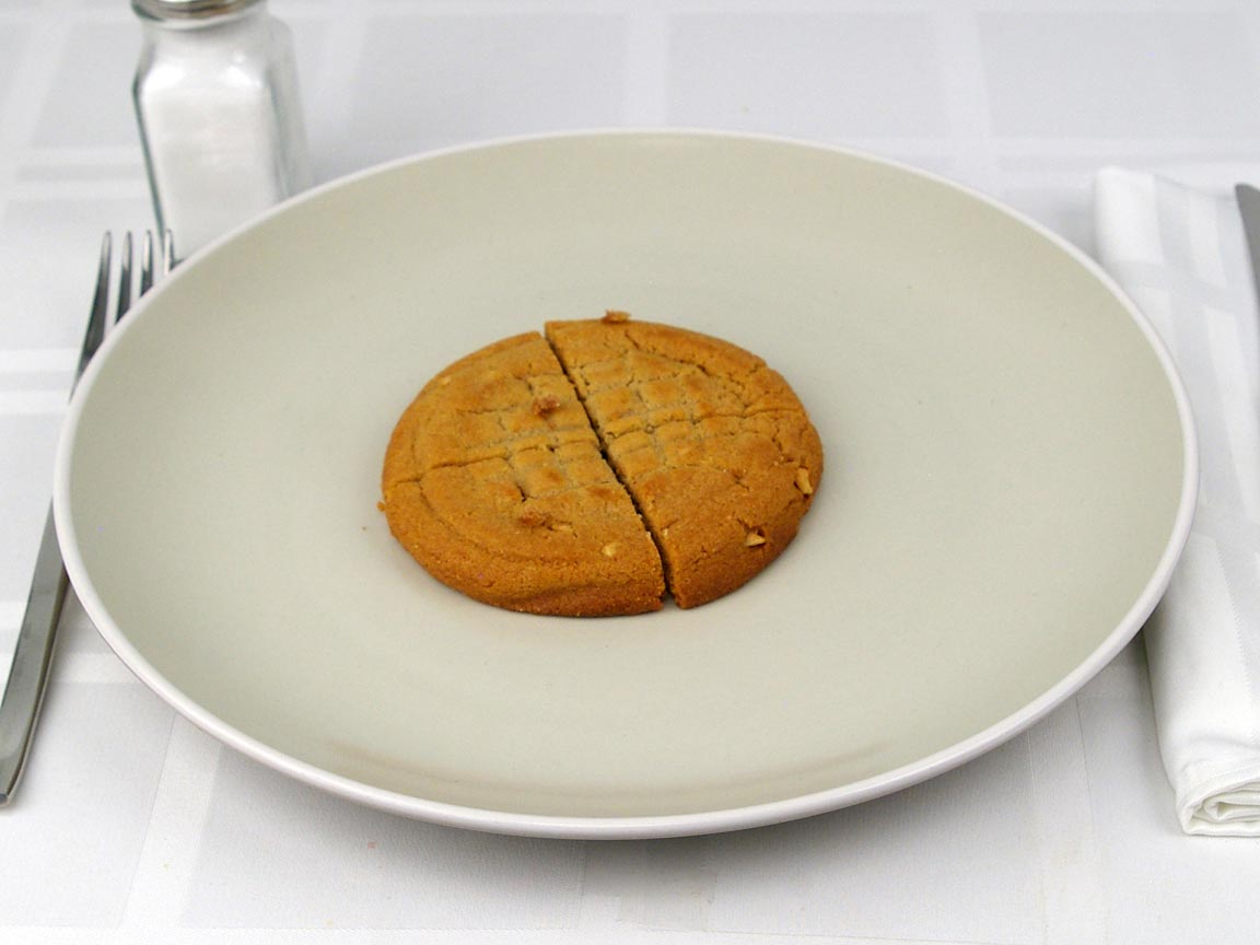 Calories in 1 cookie(s) of Starbucks Peanut Butter Cookie