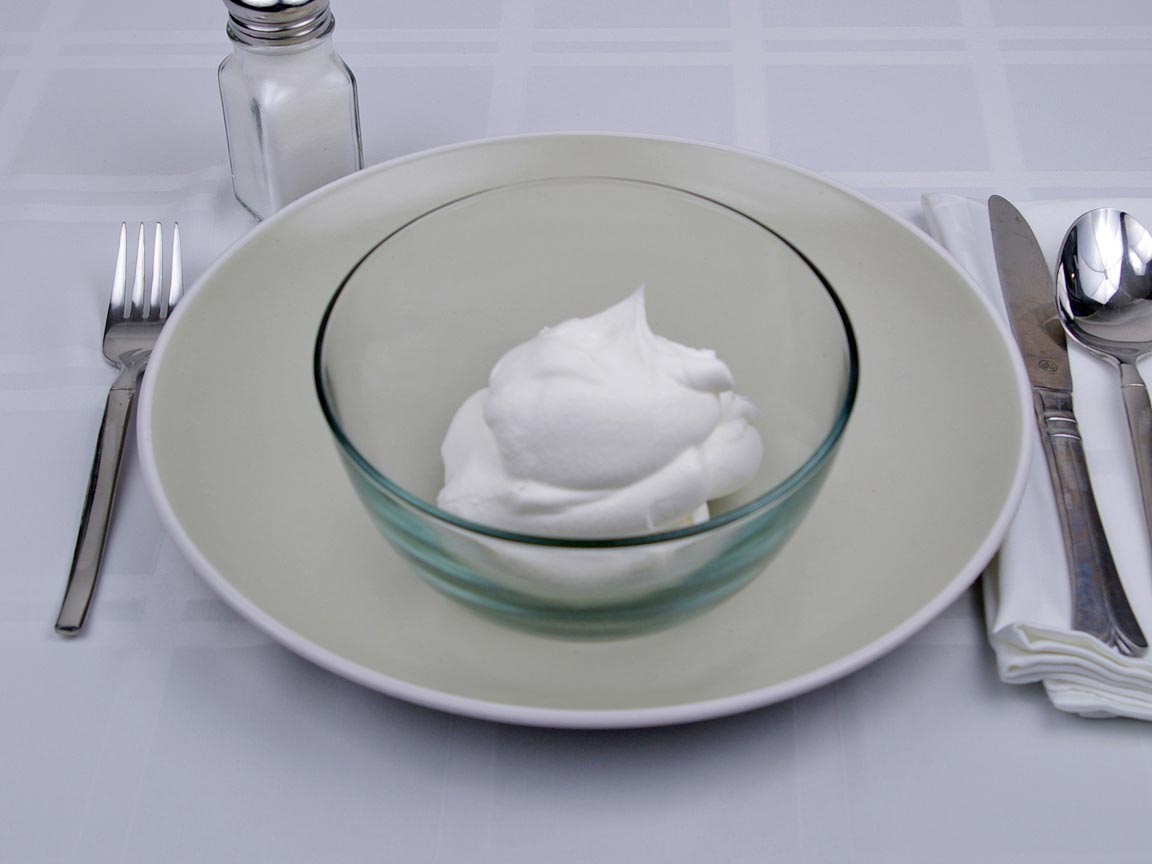 Calories in 1 cup(s) of Whipped Topping - Cool Whip