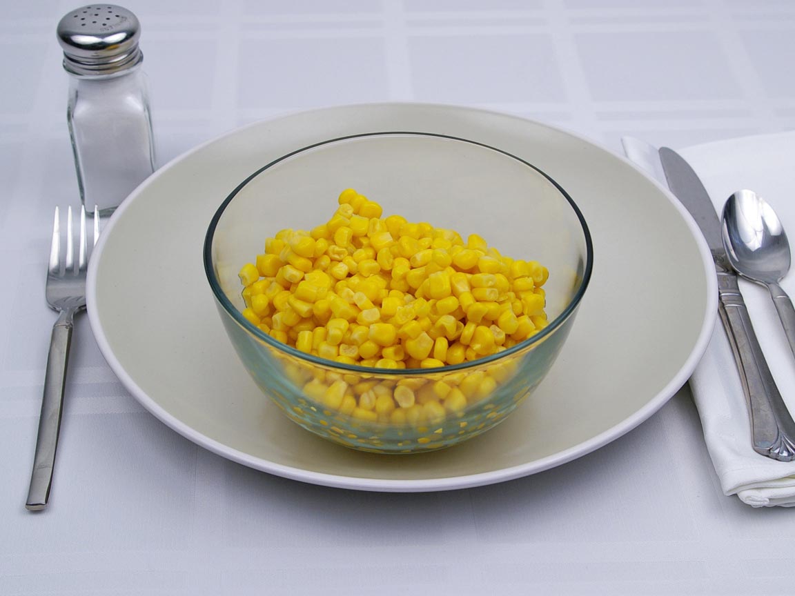 Calories in 2 cup(s) of Corn - Canned