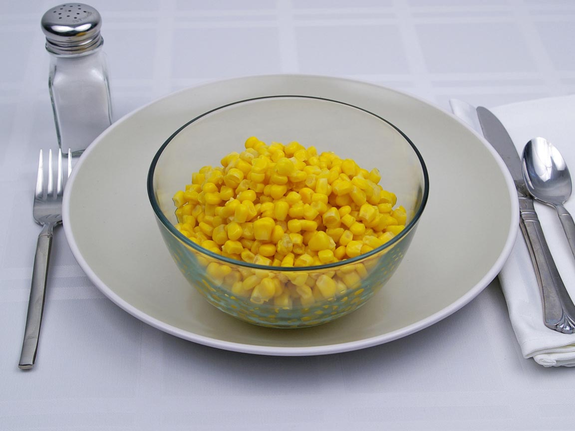 Calories in 2.75 cup(s) of Corn - Canned