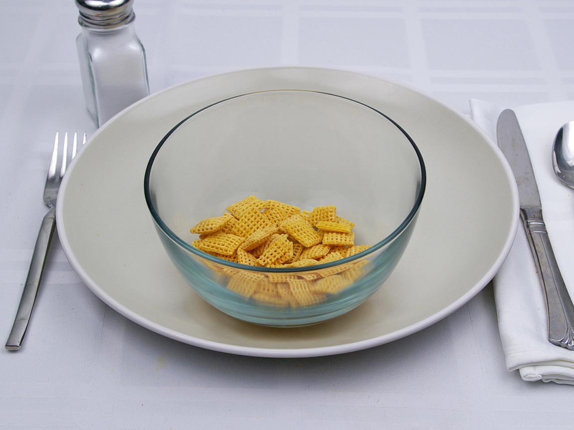 Calories in 0.5 cup(s) of Corn Chex Cereal